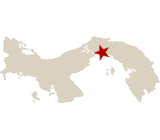 Map of Panama