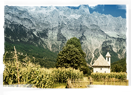 Prokletije mountains, Thethi village, Albania