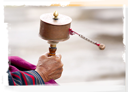 Prayer wheel, Bhutan