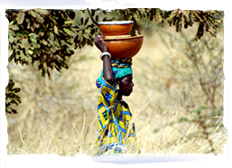 A trip to the market, Burkina Faso