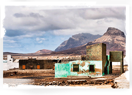 Fishermans hut in Cape Verde