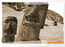 Easter Island, Rano Raraku, Chile