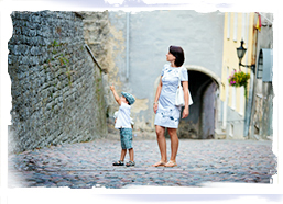 A walk in the old town, Tallinn, Estonia