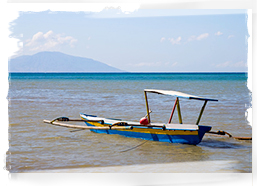 Native fishing boat, East Timor