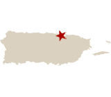 Map of Puerto Rico