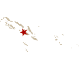 Map of The Solomon Islands