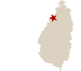 Map of St. Lucia