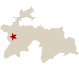 Map of Tajikistan