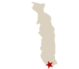 Map of Togo