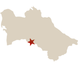 Map of Turkmenistan