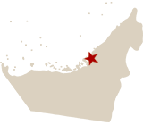 Map of The UAE