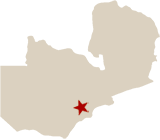 Map of Zambia