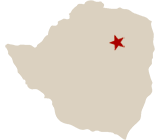 Map of Zimbabwe