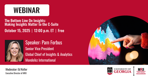 MRII Webinar: The Bottom Line On Insights - Making Insights Matter to the C-Suite