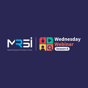 MRSI Wednesday Webinar: Winning With the Senses: How Sensory Science Drives Market Success