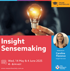 The Research Society - Masterclass 2025 - Insight Sensemaking