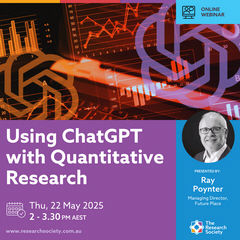 The Research Society - Using ChatGPT with Quantitative Research