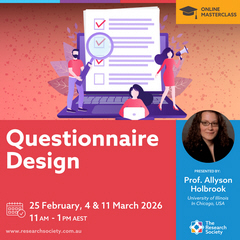 The Research Society - Masterclass 2026 - Questionnaire Design