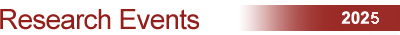 Forthcoming Research Events