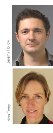Jeremy Hollow and Nina Treny