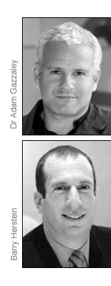 Dr Adam Gazzaley and Barry Herstein