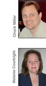 Chuck Miller and Melanie Courtright