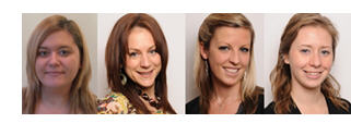Suzanne Clemo, Emma OConnell, Katrina Moylan and Jenni Welling