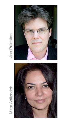 Jon Puleston and Mitra Asilzadeh