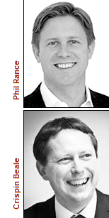 Phil Rance and Crispin Beale