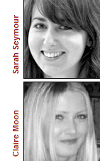 Sarah Seymour and Claire Moon