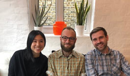 (left to right: Stacey Ng, Jake Finn, Jordan Smith)