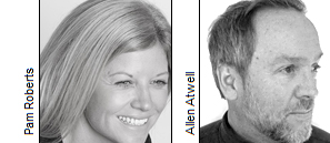 Pam Roberts and Allen Atwell