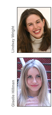Lindsay Wright and Giselle Hillman