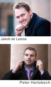 Jakob de Lemos and Peter Hartzbech