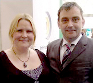 Cathrene Rowell and Kevin Simpson