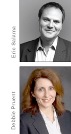 Eric Salama and Debbie Pruent