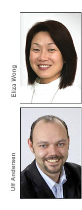 Eliza Wong and Ulf Andersen