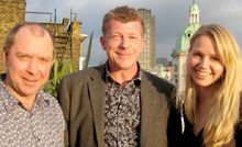 Neil Coburn, Andy Dexter, and Leanne Tomasevic