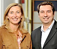 Nathalie Perrio-Combeaux and Patrick Van Bloeme