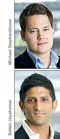 Michael Stephanblome and Satish Jayakumar