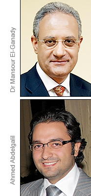 Dr Mansour El-Ganady and Ahmed Abdelgalil