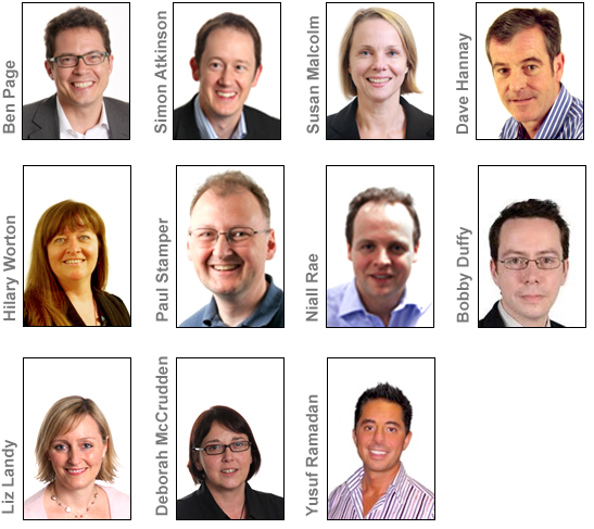 Ipsos-MORI's senior UK team