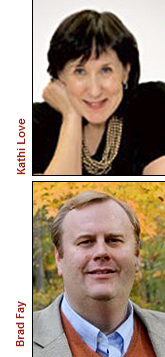 Kathi Love and Brad Fay