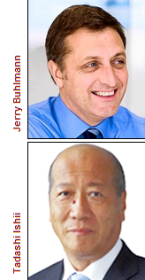 Jerry Buhlmann and Tadashi Ishii