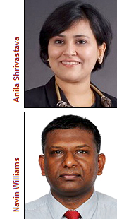 Anila Shrivastava and Navin Williams