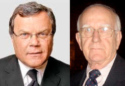 Sir Martin Sorrell and Sir Robert Worcester