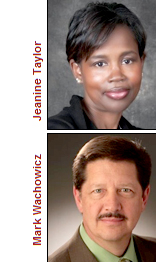 Jeanine Taylor and Mark Wachowicz