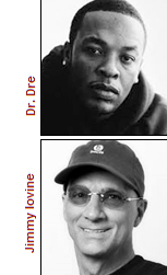 Dr Dre and Jimmy Iovine