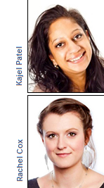 Kajel Patel and Rachel Cox