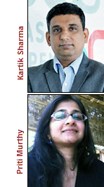 Kartik Sharma and Priti Murthy